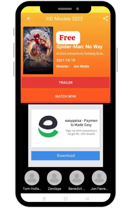 Key features of Cinema HD