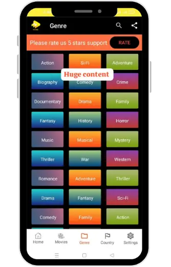Key features of Cinema HD 2